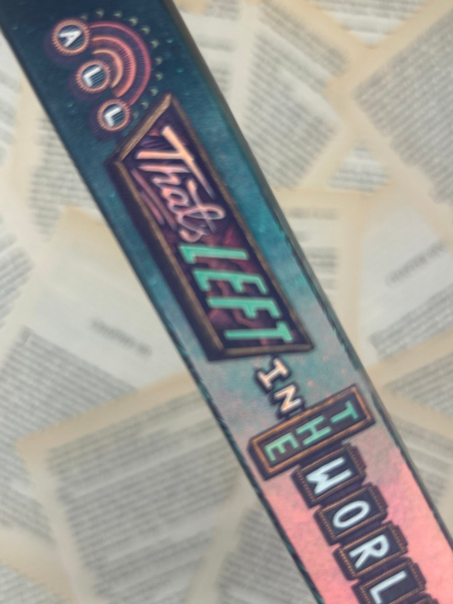 ALL THAT'S LEFT IN THE WORLD - ERIK J BROWN