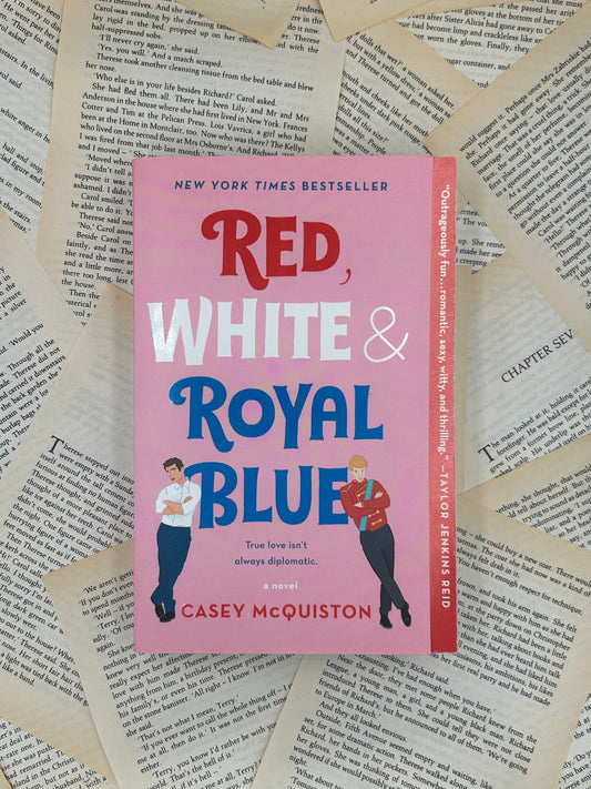 RED, WHITE, AND ROYAL BLUE - CASEY MCQUISTON