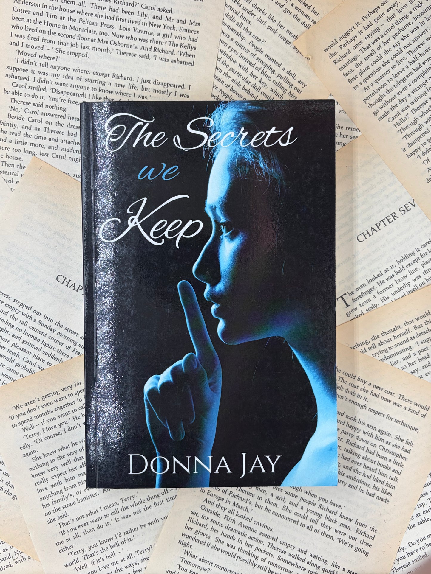 THE SECRETS WE KEEP - DONNA JAY - SIGNED