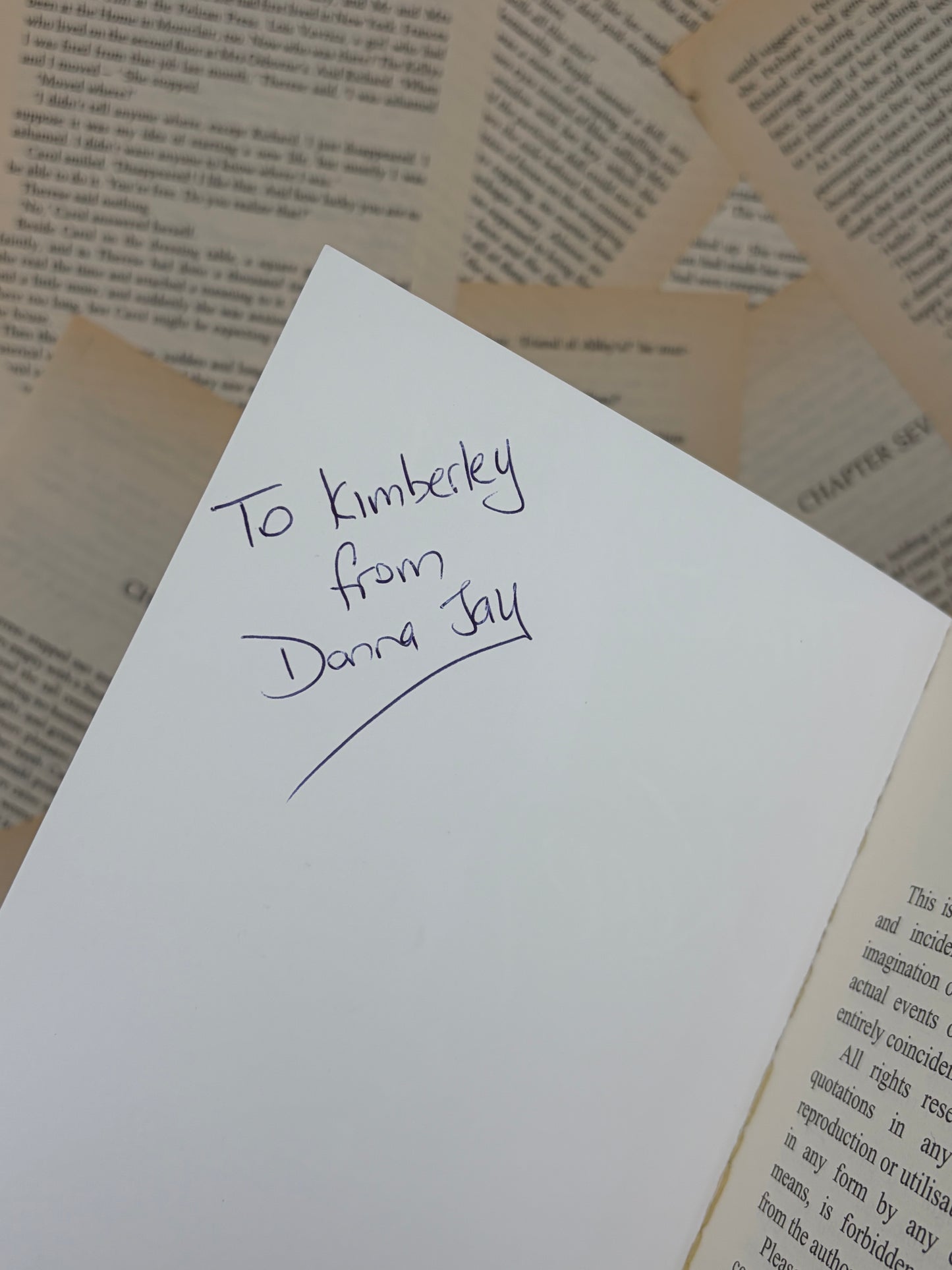 THE SECRETS WE KEEP - DONNA JAY - SIGNED