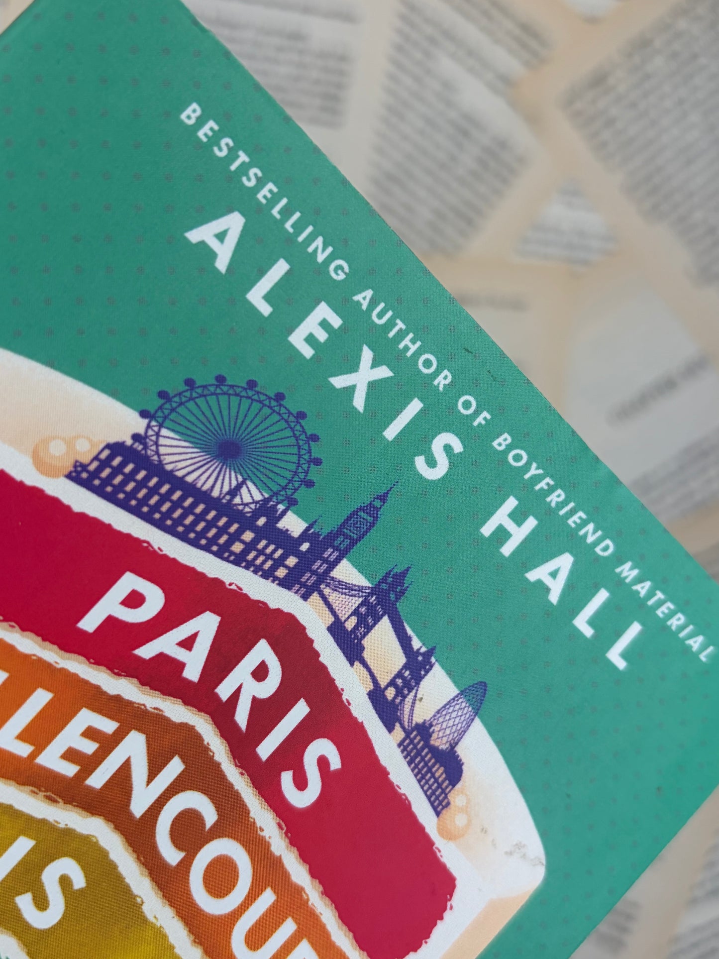 PARIS DAILLENCOURT IS ABOUT TO CRUMBLE - ALEXIS HALL