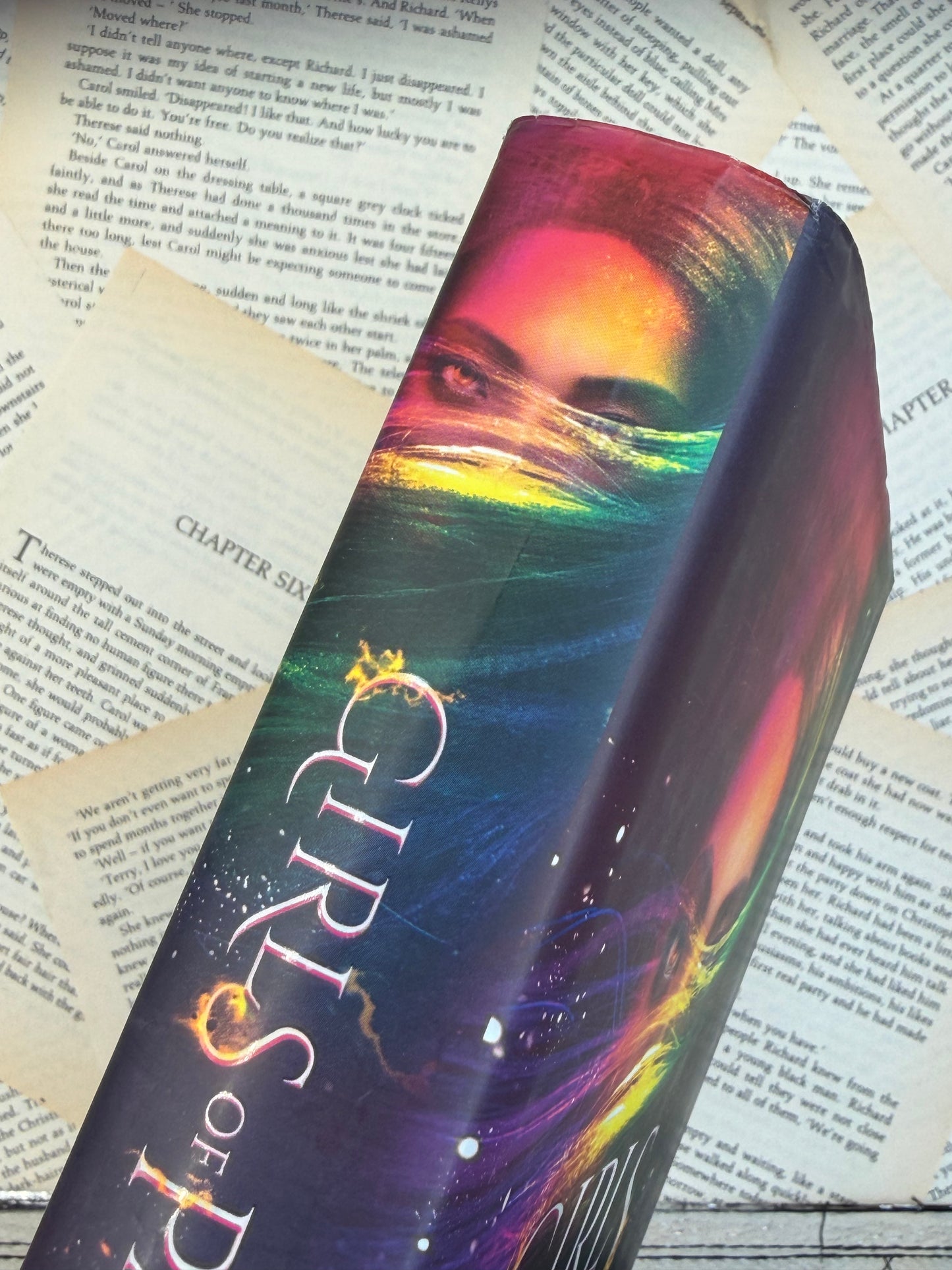 GIRLS OF PAPER AND FIRE - NATASHA NGAN - SIGNED EXCLUSIVE HARDBACK