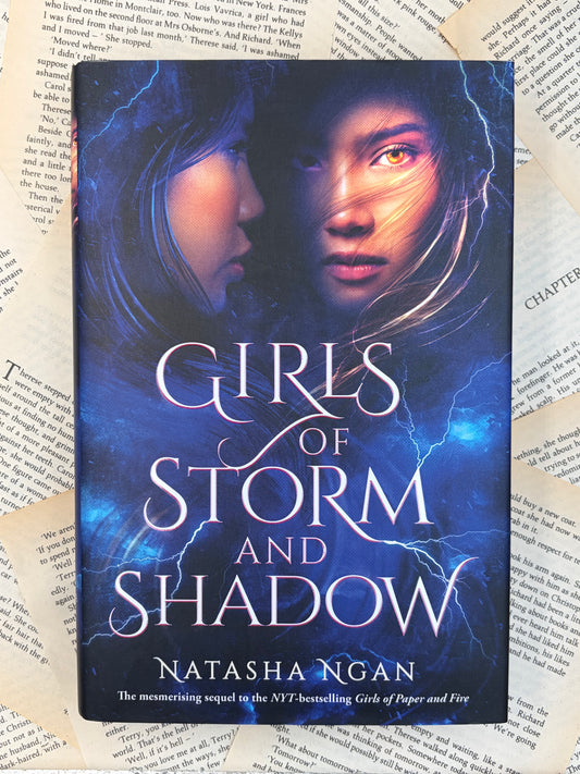 GIRLS OF STORM AND SHADOW - NATASHA NGAN - SIGNED HARDBACK