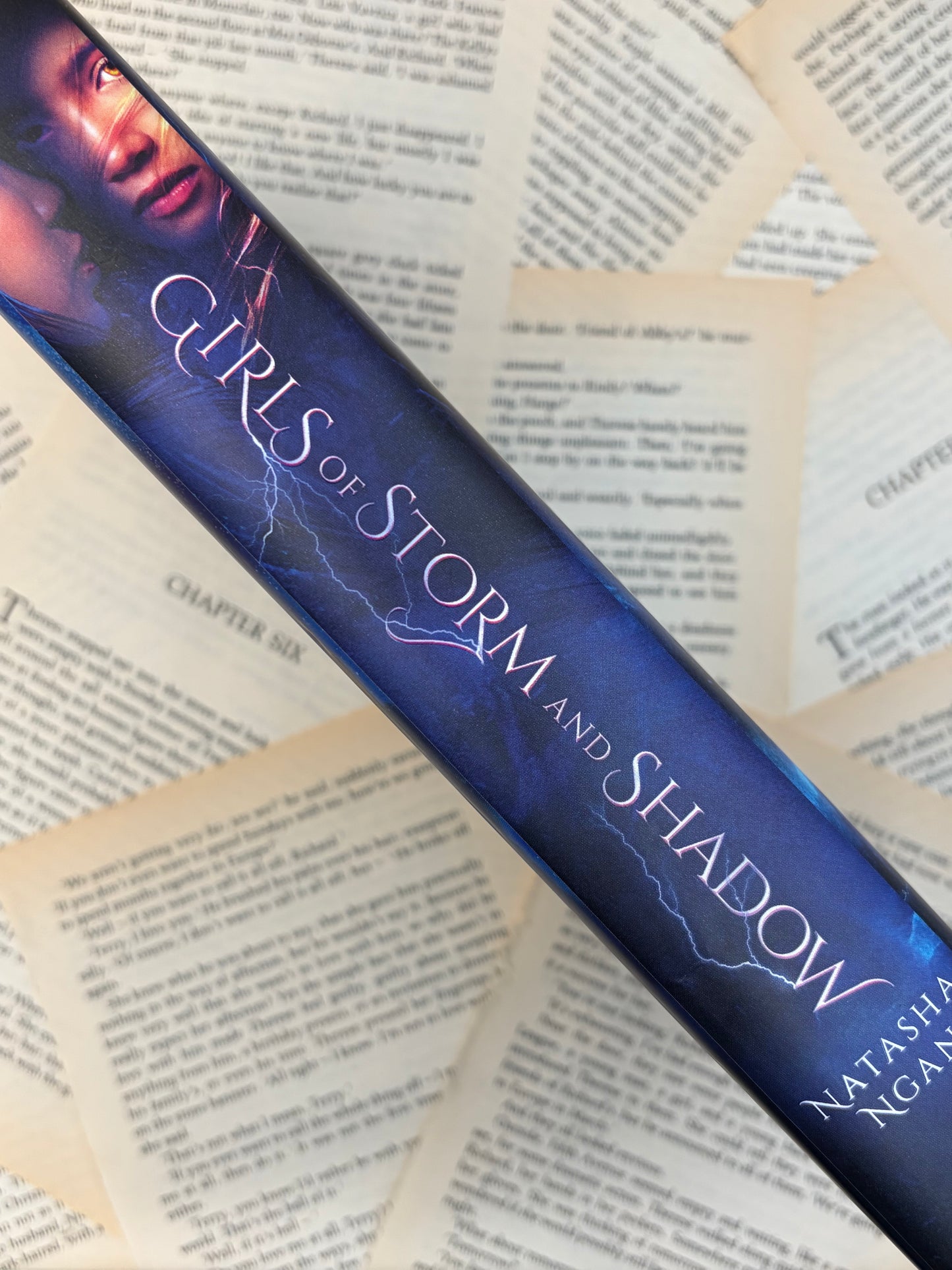 GIRLS OF STORM AND SHADOW - NATASHA NGAN - SIGNED HARDBACK