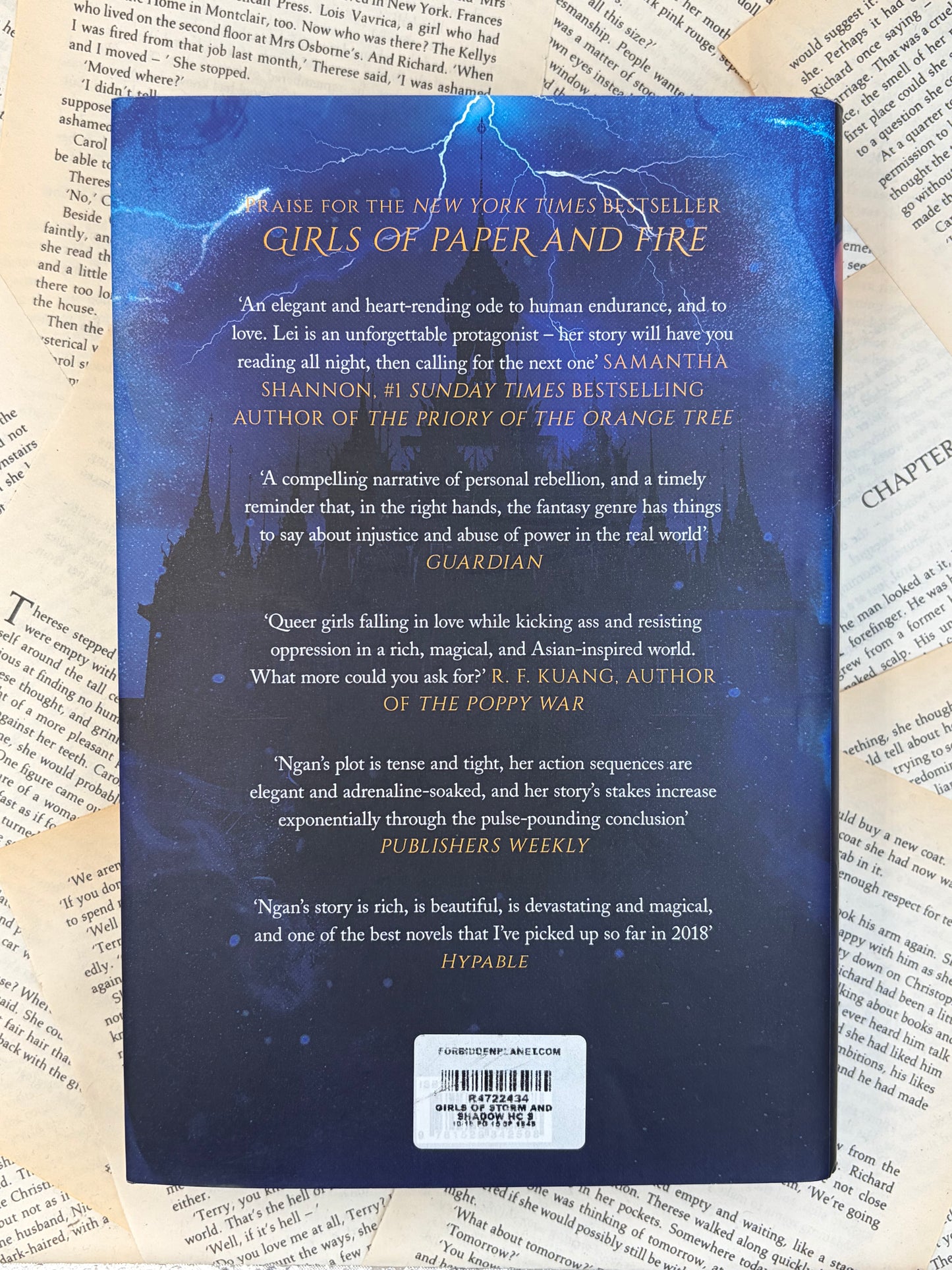 GIRLS OF STORM AND SHADOW - NATASHA NGAN - SIGNED HARDBACK