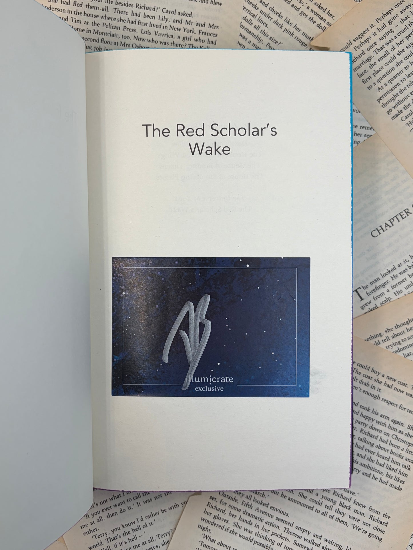 THE RED SCHOLARS WAKE - ALIETTE DE BODARD - SIGNED ILLUMICRATE EXCLUSIVE