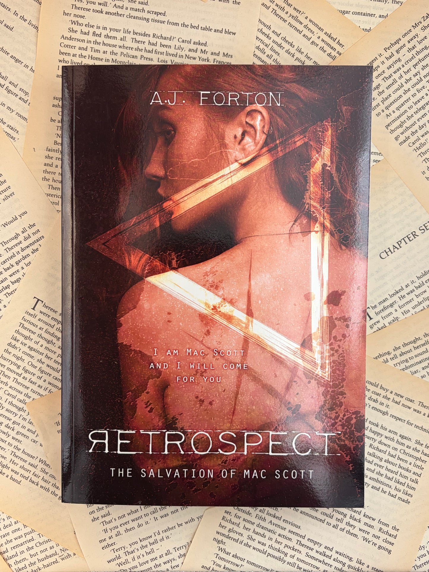 RETROSPECT - THE SALVATION OF MAC SCOTT - AJ FORTON - SIGNED