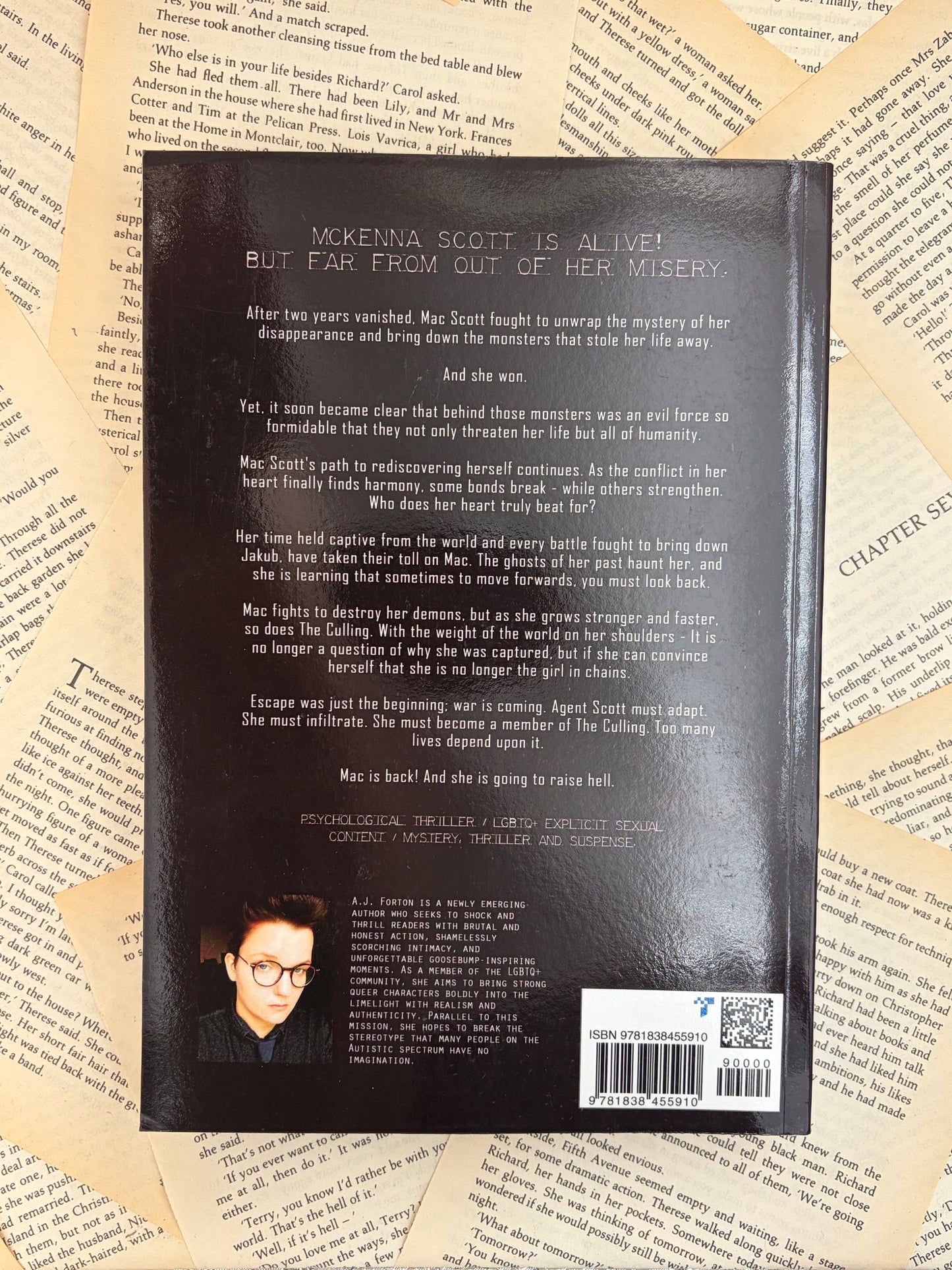 RETROSPECT - THE SALVATION OF MAC SCOTT - AJ FORTON - SIGNED