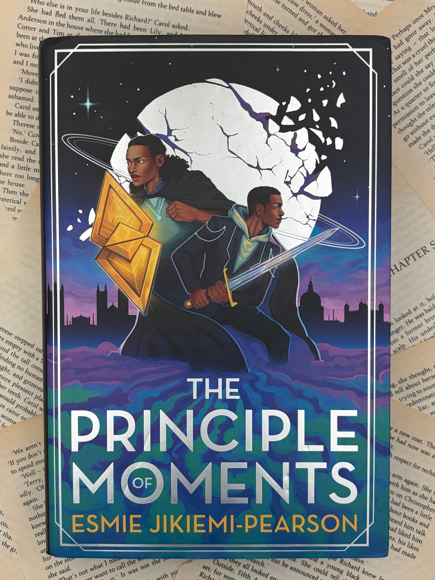 THE PRINCIPLE OF MOMENTS - ESMIE JIKIEMI-PEARSON - ILLUMICRATE HARDBACK