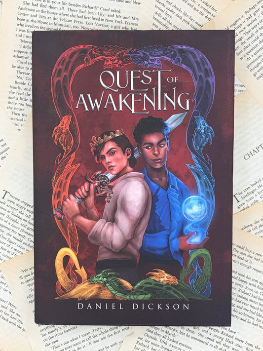 QUEST OF AWAKENING - DANIEL DICKSON - HARDBACK
