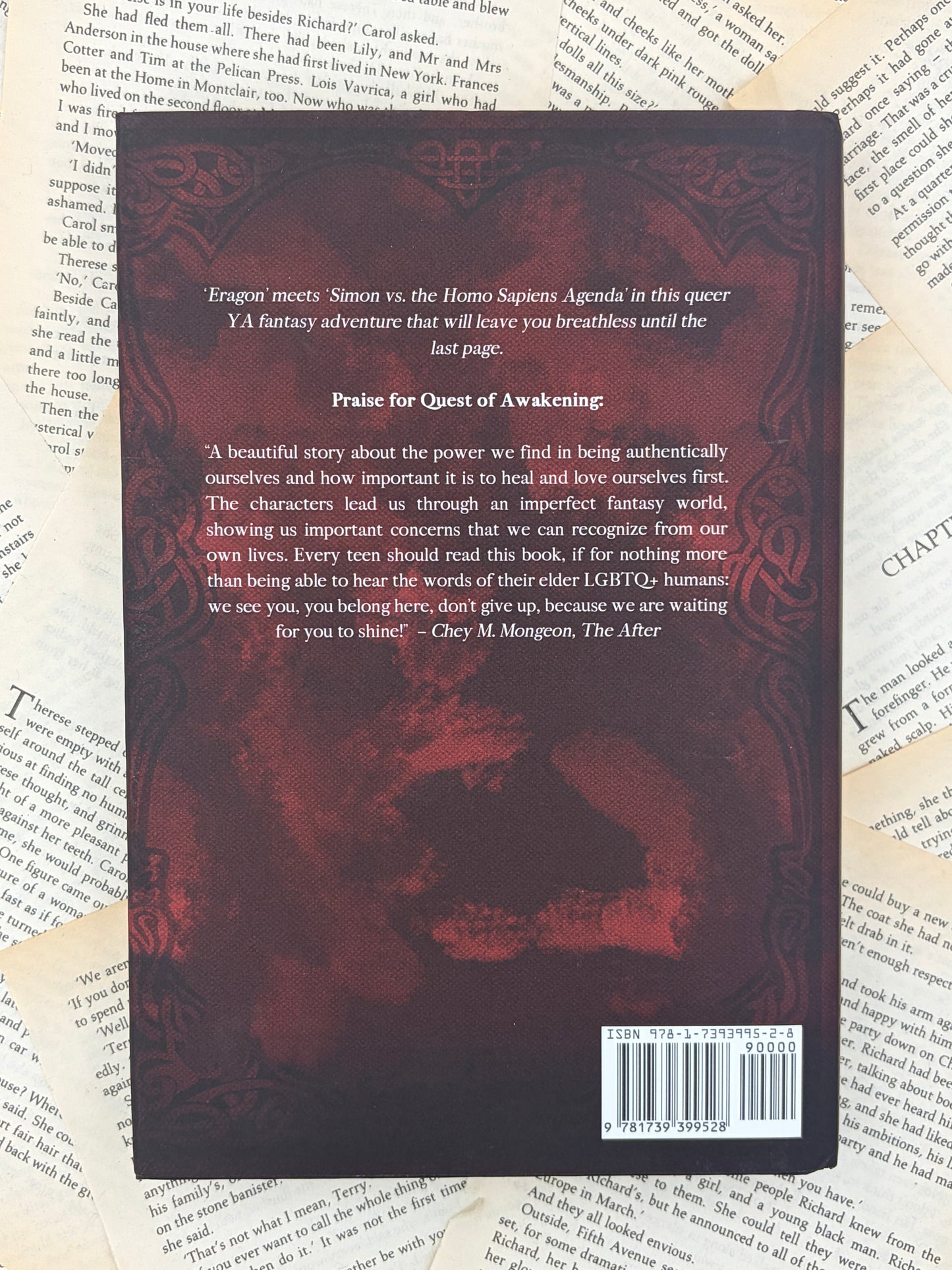 QUEST OF AWAKENING - DANIEL DICKSON - HARDBACK