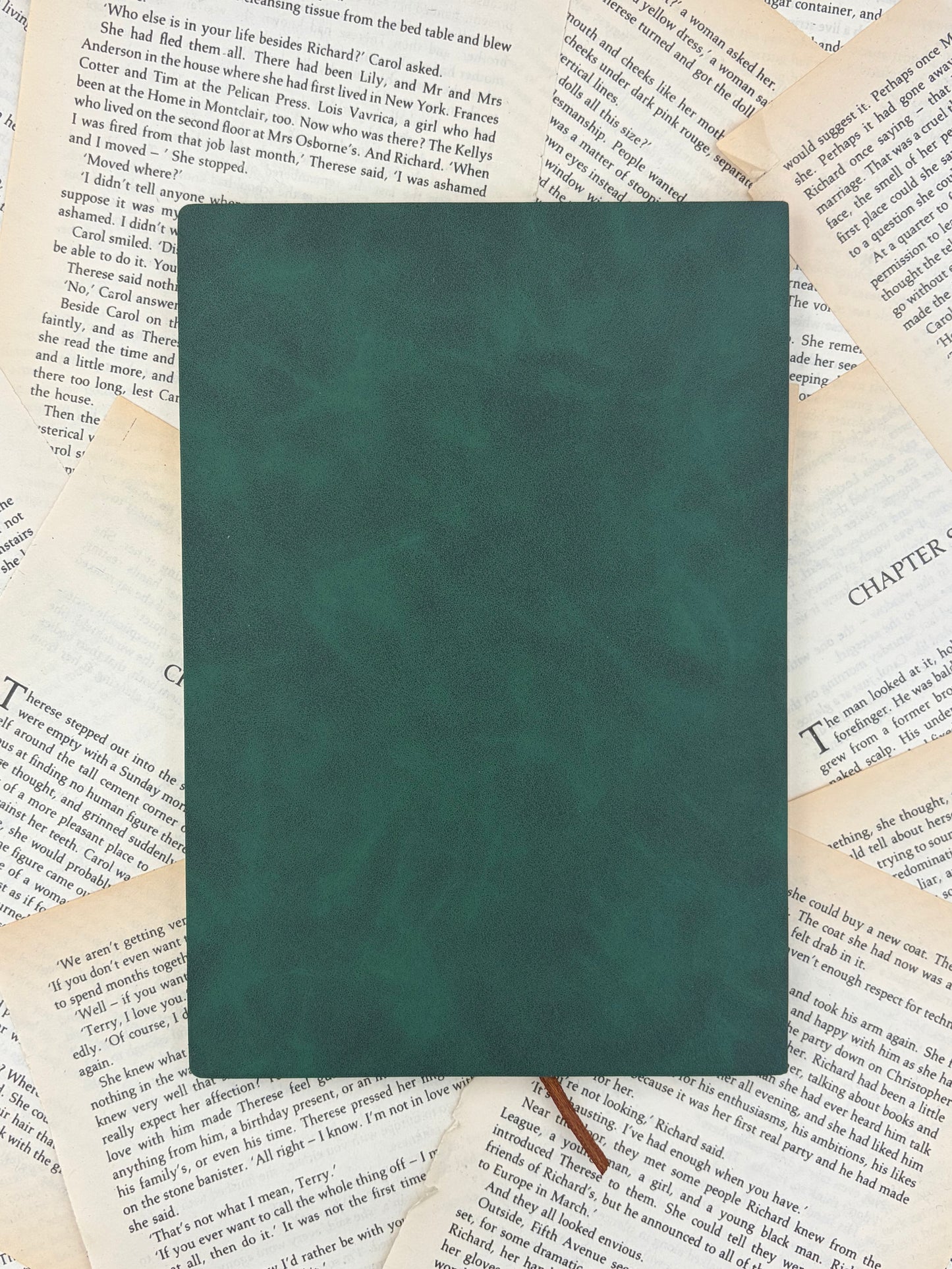 TAROT: THE READER - NOTEPAD GREEN