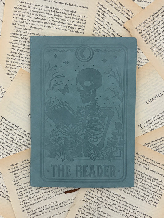 TAROT: THE READER - NOTEPAD BLUE