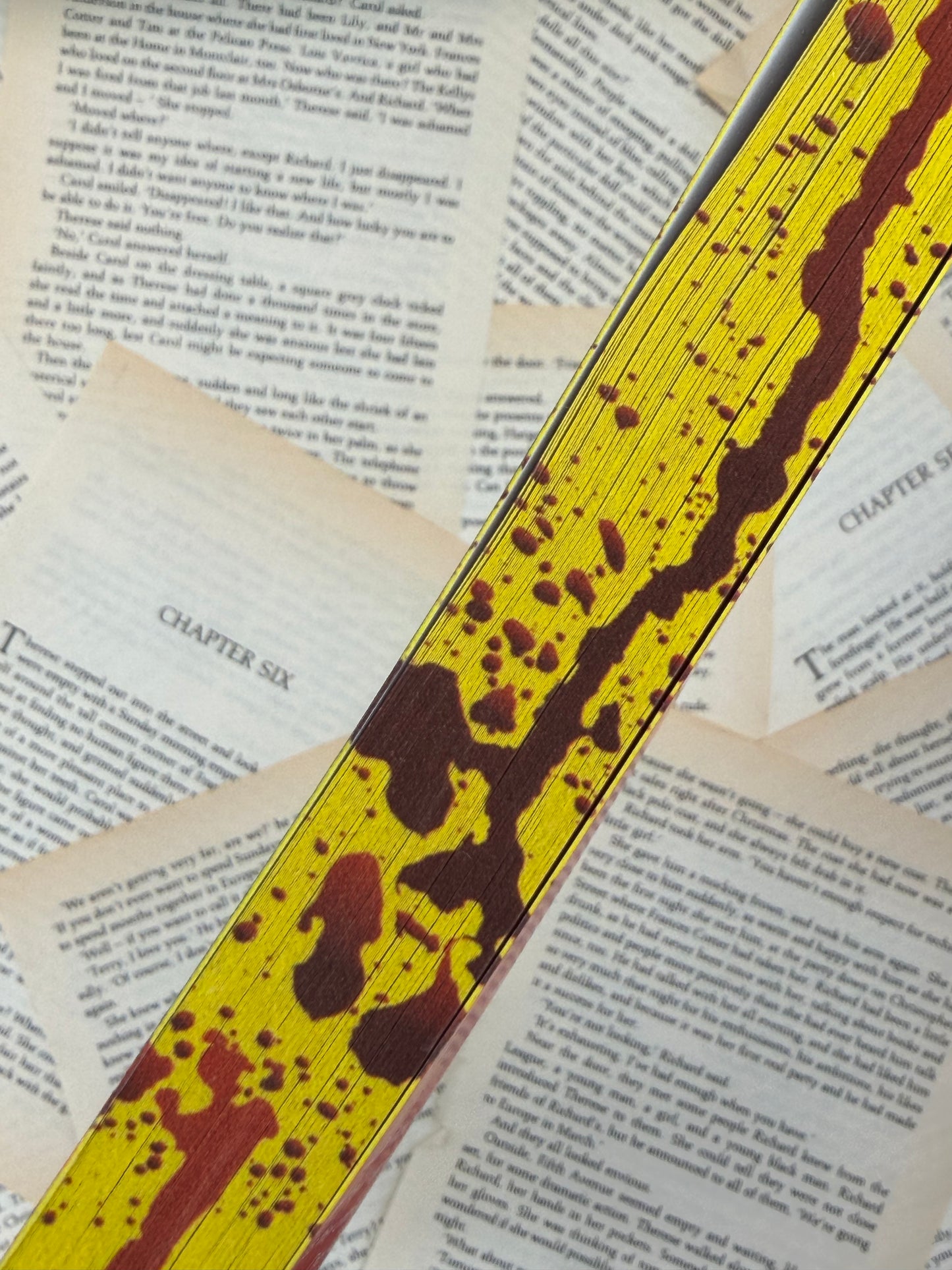 YOU'RE NOT SUPPOSED TO DIE TONIGHT - KALYNN BAYRON - PAPERBACK SPRAYED EDGES