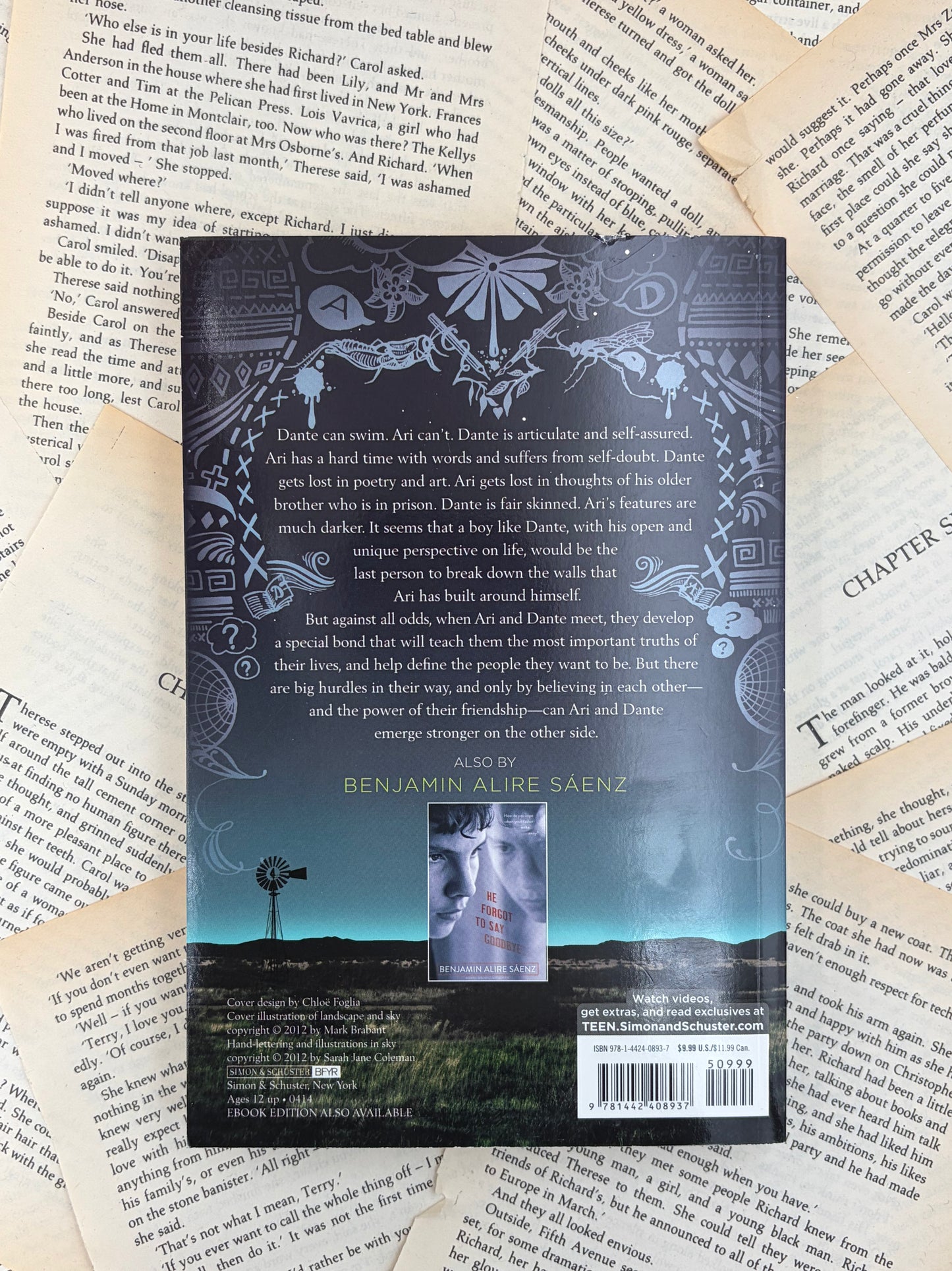 ARISTOTLE AND DANTE DISCOVER THE SECRETS OF THE UNIVERSE - BENJAMIN ALIRE SAENZ